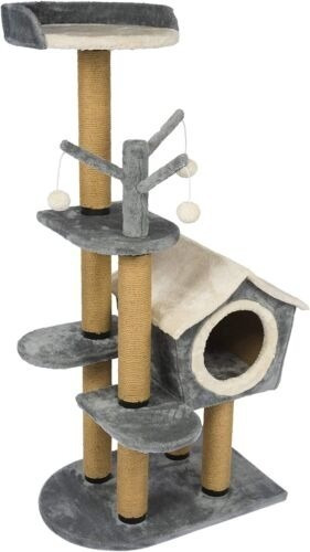 Parque Para Gatos 65x58x124 Cms Alto Importado