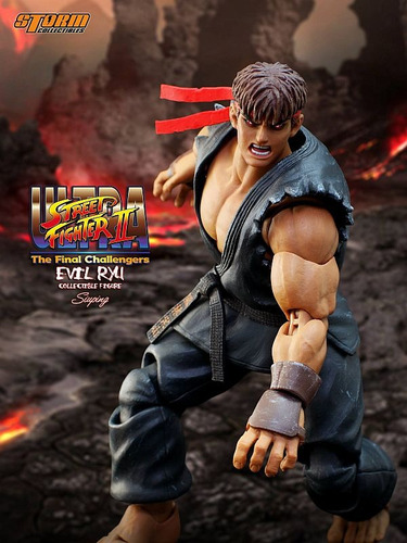 Storm Collectibles Ultra Street Fighter 2 Evil Ryu 1/12 