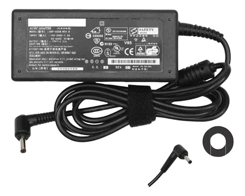 Cargador 19v 2.37a 45w Compatible Con Asus X202e F201e S200e