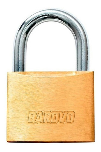 Candado De Bronce 30 Mm 3 Llaves Barovo