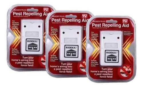 comprar Combo X3 Repelente Electrónico Ultrasónico Control Plagas