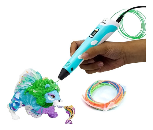 Lápiz 3d Impresora De Dibujo + 10 Filamentos