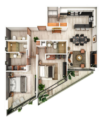 Departamentos En Venta En Mérida, Yucatán De 1 Y 2 Recámaras.