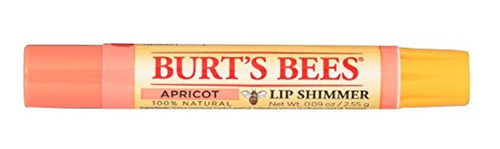 Bálsamo Labial Chapstick  Burt's Bees Lip Shimmer, Albaricoq