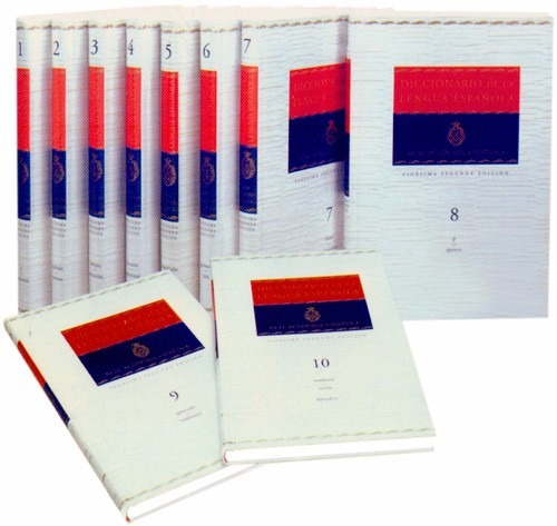 Diccionario De La Lengua Española 10 Vols Con Cd-rom