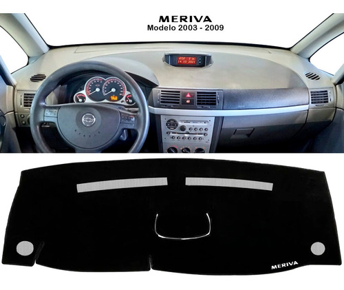 Cubretablero Bordado Chevrolet Meriva Modelo 2003