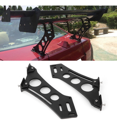 10 Universal Coche Cnc Aleación De Aluminio Ala Trasera Tron