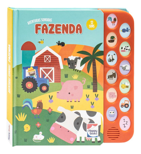 Aventuras Sonoras: Fazenda: Uma Turnê Gastronômica Com Franz Ferdinand, De Mammoth World. Editorial Happy Books, Tapa Dura, Edición 1 En Português, 2024