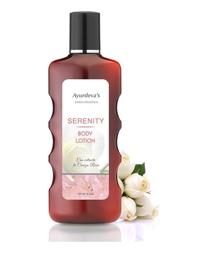 Ayurdeva´s Serenity Body Lotion Con Extracto De Cuarzo Rosa