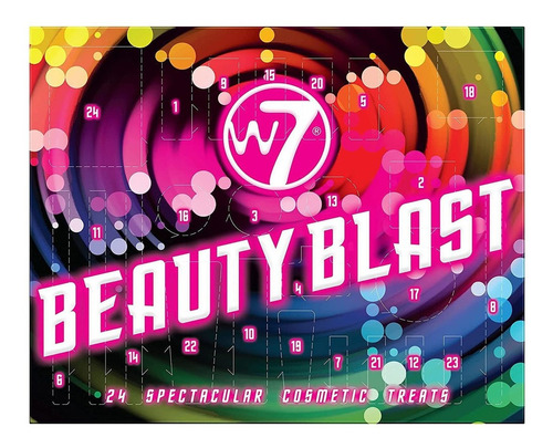 W7 Beauty Blast Calendario De Adviento 2021-24 Puertas De Ma