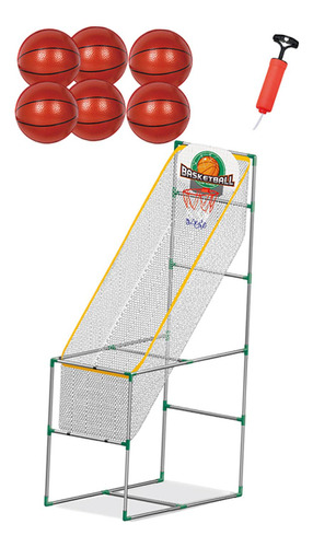 Arcade De Baloncesto Arcade Aro De 153m Con 6 Bola
