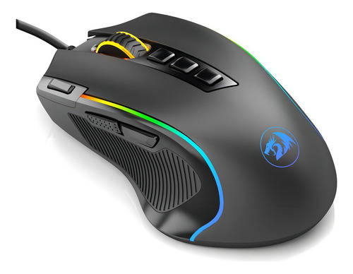 Mouse Gamer Redragon M612 Rgb Predator Pixart 3104 8000 Dpi