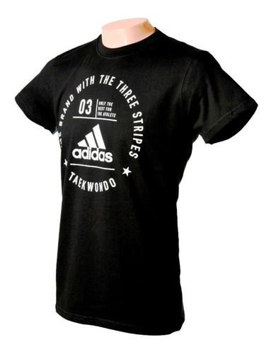 Remera adidas Entrenamiento Artes Marciales Taekwondo Box Algodon