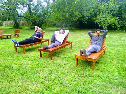 Imagen 2 de 19 de Alquiler Marzo Abril Dos Casas De Campo En Mercedes Para Un Mismo Grupo, 10 Huéspedes. Una Hermosa Hectárea Arbolada, Piscina Cercada, Tv, Wi Fi, Cancha Fútbol, 90 Kmts.caba ,