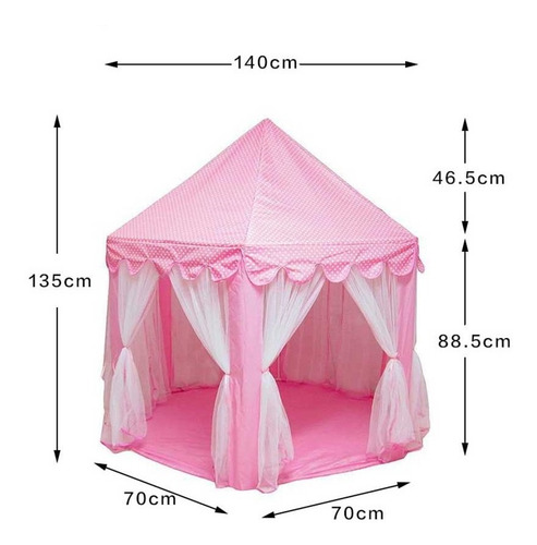 Castillo Princesa Carpa Niñas Casa Portátil Tienda Juguetes