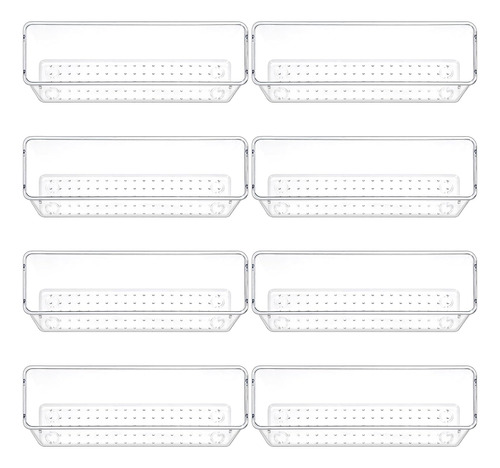 Conjunto De 8 Organizadores De Cajones Transparentes, B...