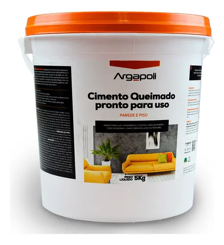 comprar Cimento Queimado Cor Cimento Cinza Queimado  Piso E Parede 