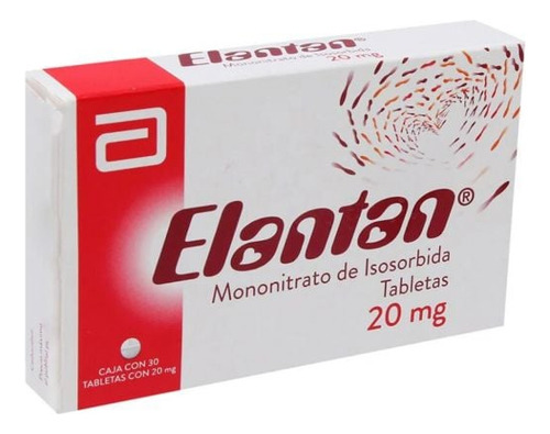 Elantan 20 Mg Caja Con 30 Tabletas