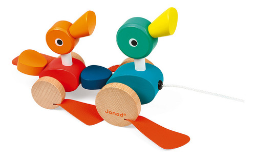 Pulling Duck - Juguete de madera - Janod