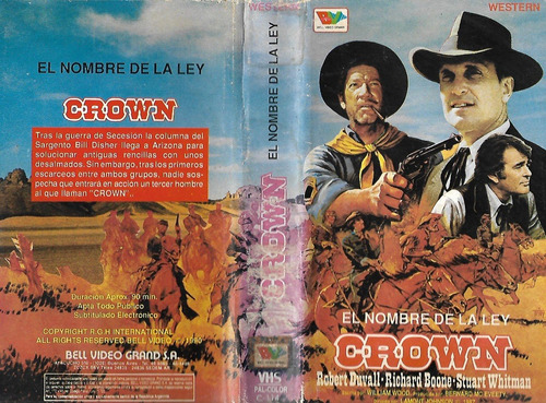 Crown Vhs The Roarer Stuart Whitman Robert Duvall Western