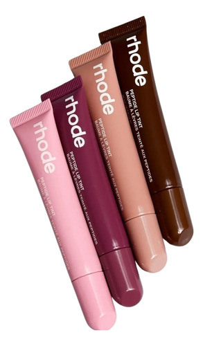 Rhode Lip Peptide Tint Hailey Bieber Lipstick Gloss Labial Toast
