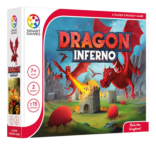 Juego De Estrategia Smartgames Dragon Inferno Para 2 Jugador