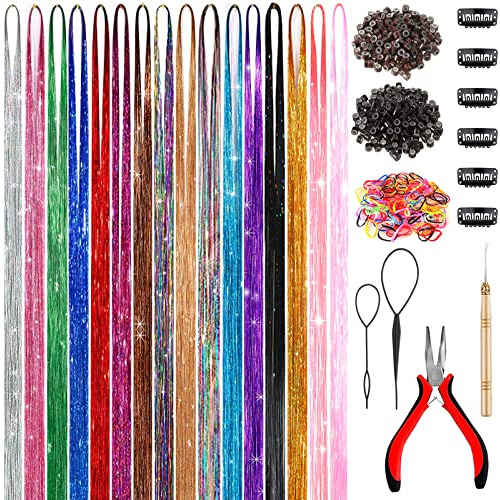 Kit De Peluquería (48 Pulgadas, 16 Colores, 4800 8dgkx