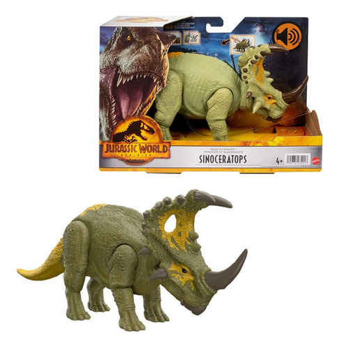 Dinosaurio Jurassic World Sonido Muñeco Niño Mattel Original