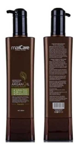 Maxcare Shampoo Argan 800ml Casa Belleza 