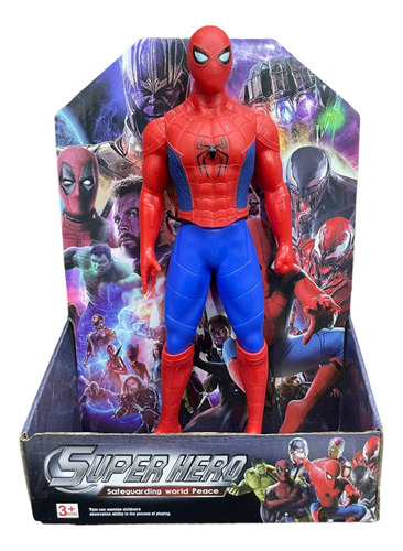 Muñeco Spiderman Avengers Articulado 25cm A Elección