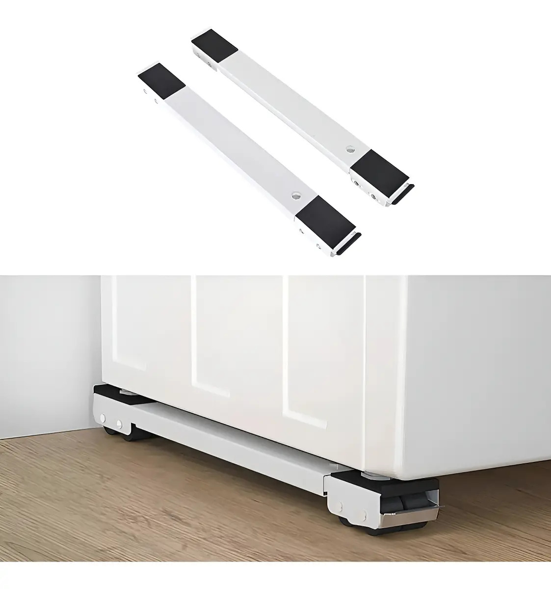Carro De Traslado Extensible Con Ruedas Para Muebles 300 KIlos | Para Heladera Cocina Freezer Regulable Base | Para Mover Muebles Trasladar Sillones Sofas Ayudante De Limpieza Levys Bazar