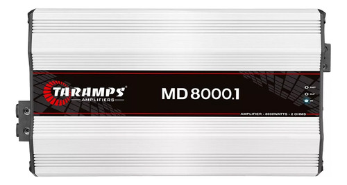 Modulo Taramps Amplificador Md 8000.1 8000w Rms 2 Ohms