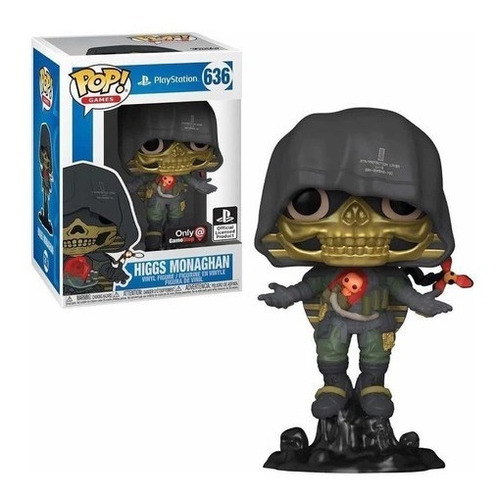 Funko De Playstation Higgs Monaghan 100% Original