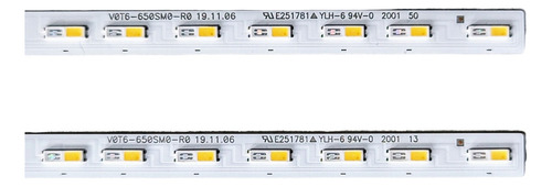 Kit De Led Para Qn65ls03tafxza Qn65q7dtafxza V0t6-650sm0-r0