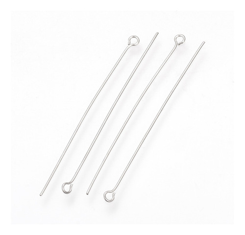 500 Alfiler Ojo Engarce Acero Inoxidable 30mm M1044 Tica