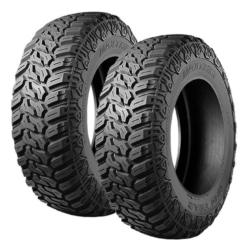 Paquete De 2 Llantas 33x12.50r20 Maxtrek Mud Trac Lt 10c 114