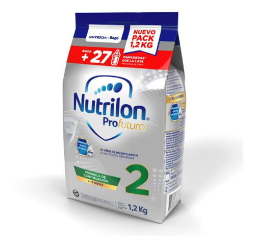 Imagen 3 de 6 de Leche En Polvo Nutrilon Profutura 2 En Pouch De 1.2 Kg Bago