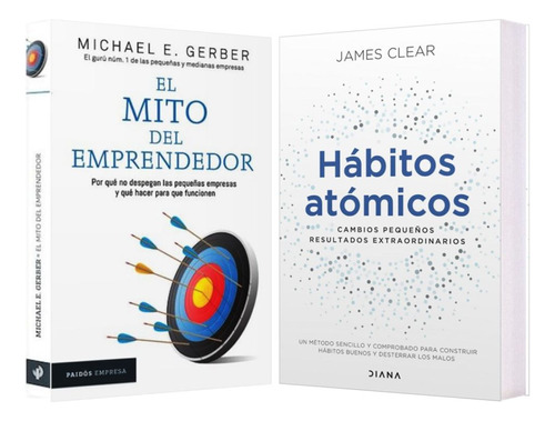 El Mito Del Emprendedor + Hábitos Atómicos Azul James