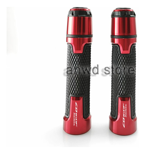 Palancas Y Puños Para Honda Cb160f Invicta, Rojas Con Negra