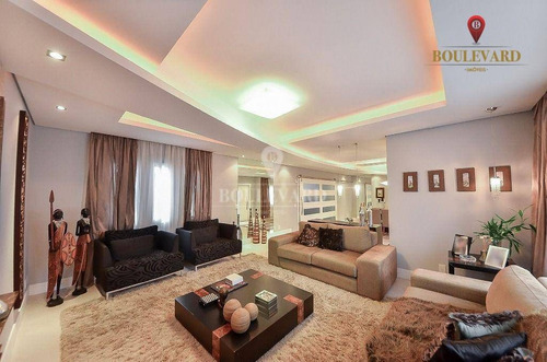 Imagem 2 de 30 de Casa Com 4 Dormitórios À Venda, 434 M² Por R$ 1.950.000,00 - Uberaba - Curitiba/pr - Ca0301