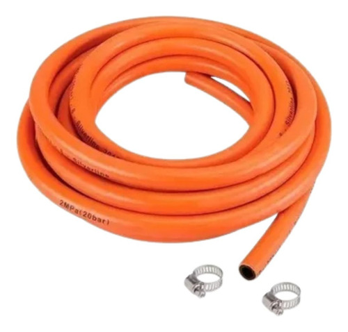 Pack Regulador Valvula Gas Licuado Manguera 2mts Abrazaderas