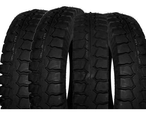 Pack X 4 Cubierta Motocarro Tricargo 500 X 12 Marca Tough