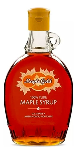 Maple Syrup Maple Gold 250 Ml. Jarabe De Arce