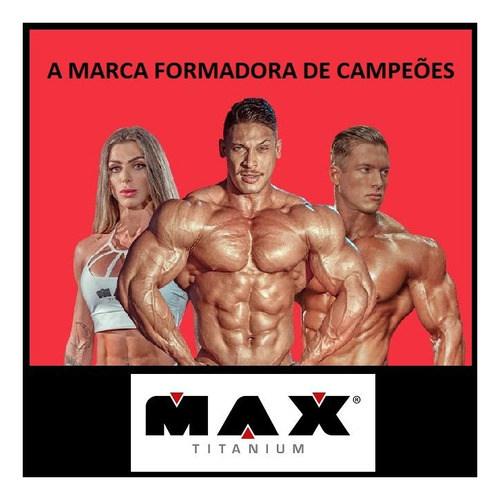Creatina Max Titanium 120 Caps Sem Sabor