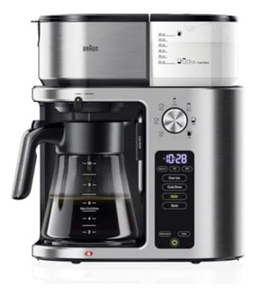 Cafetera Braun Multiserve Plus De 10 Tazas, Sin Cápsulas, 7