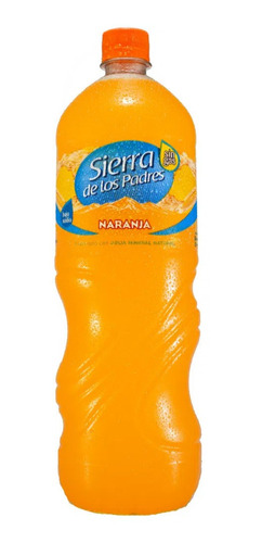 Agua Saborizada Sierra De Los Padres Naranja 1.5lt Pack 6und