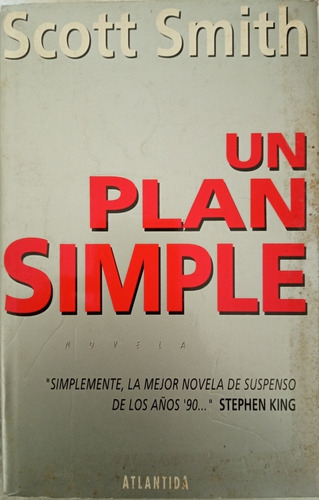 Scott Smith Un Plan Simple A0498