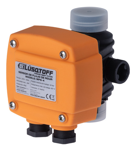 Sensor De Flujo Auto Agua Para Bombas Y Presurizadoras Mps-4