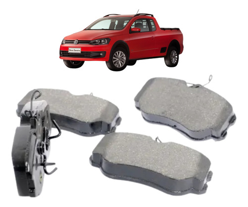Pastillas De Freno Volkswagen Saveiro Quantum Pointer Gol 94
