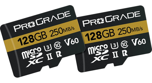 Prograde Digital 128gb Uhs-ii Microsdxc Memory Card With Sd